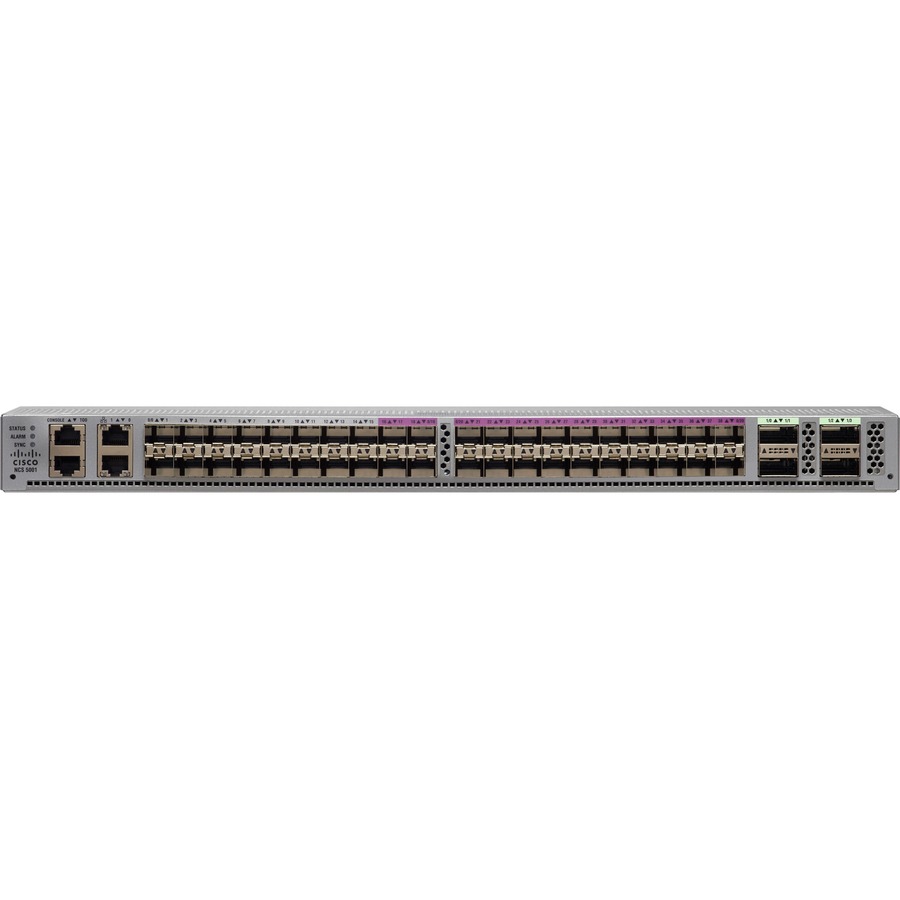 Cisco NCS 5001 Routing System - Management Port - 44 - 100 Gigabit Ethernet - 1U - Rack-mountable