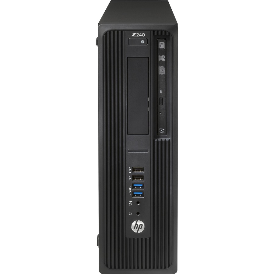 HP Z240 Workstation - 1 x Intel Core i7 6th Gen i7-6700 - 16 GB - 512 GB SSD - Small Form Factor - Black