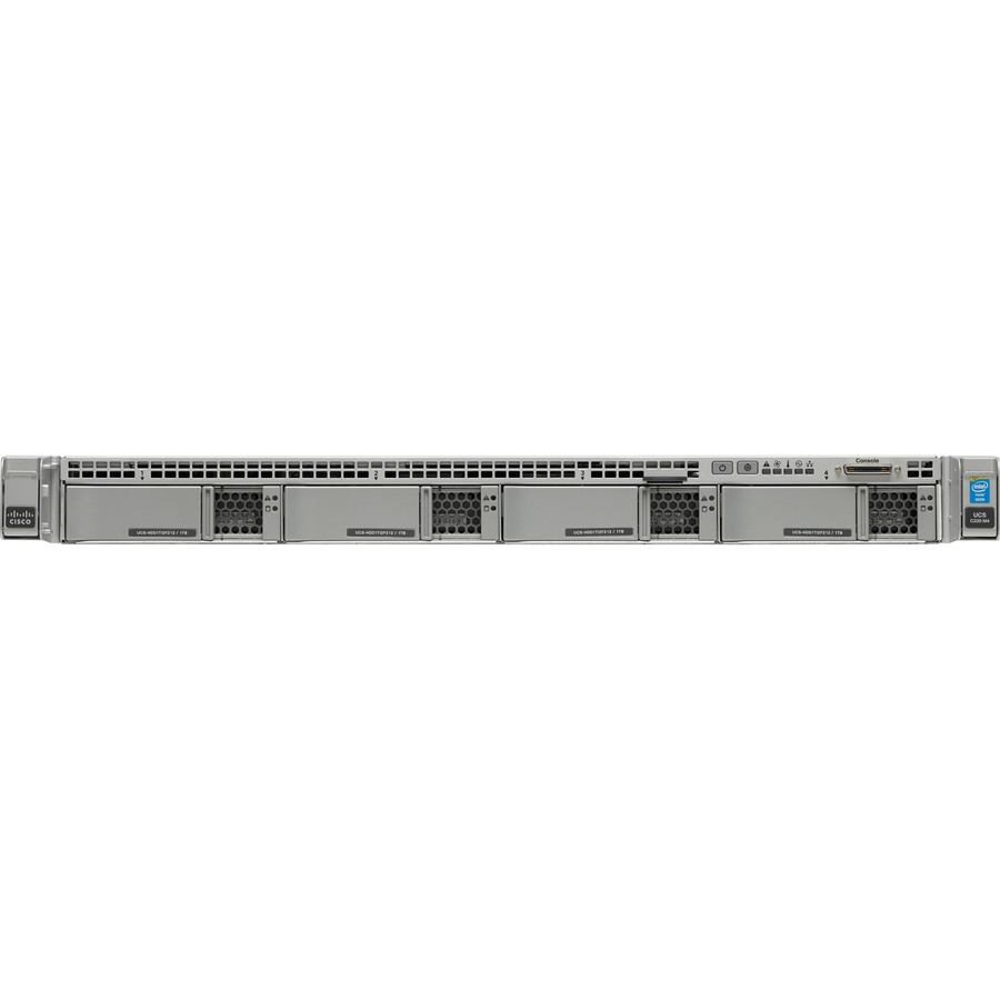 Cisco C220 M4 1U Rack Server - 2 Xeon E5-2630 v4 2.20 GHz - 64 GB RAM - Serial ATA/600 Controller