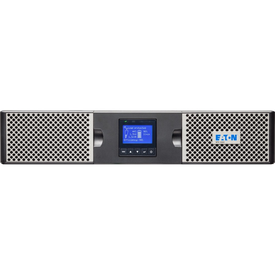 Eaton 9PX 3000VA 3000W 208V Online Double-Conversion UPS - L6-20P, 2 L6-20R, 1 L6-30R Outlets, Cybersecure Network Card Option, Extended Run, 2U Rack/Tower