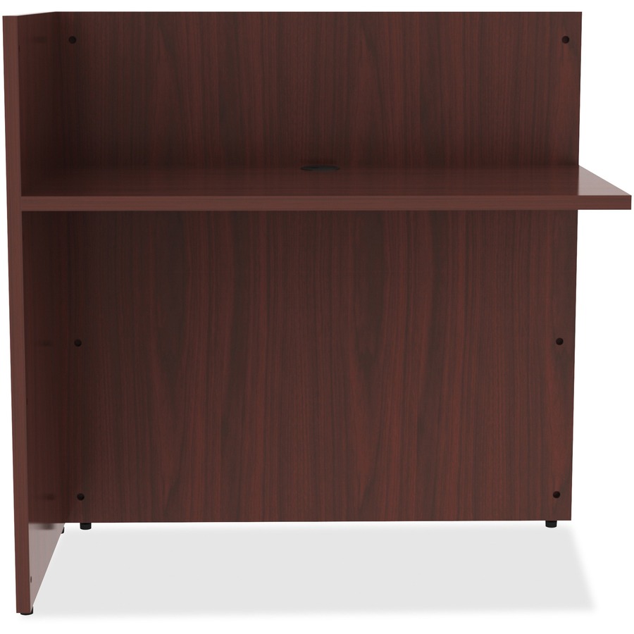 Lorell essentials deals series reception desk