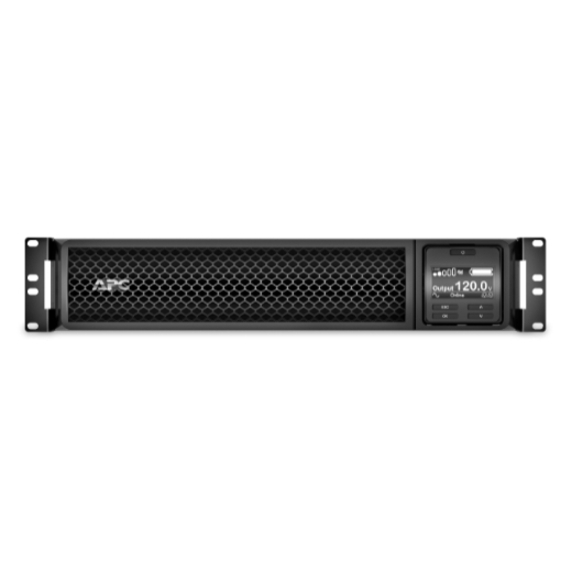 APC Smart-UPS On-Line, 3kVA, Rackmount 2U, 120V, 8x 5-20R+1x L5-30R NEMA outlets, Network Card, Extended runtime, W/ rail kit