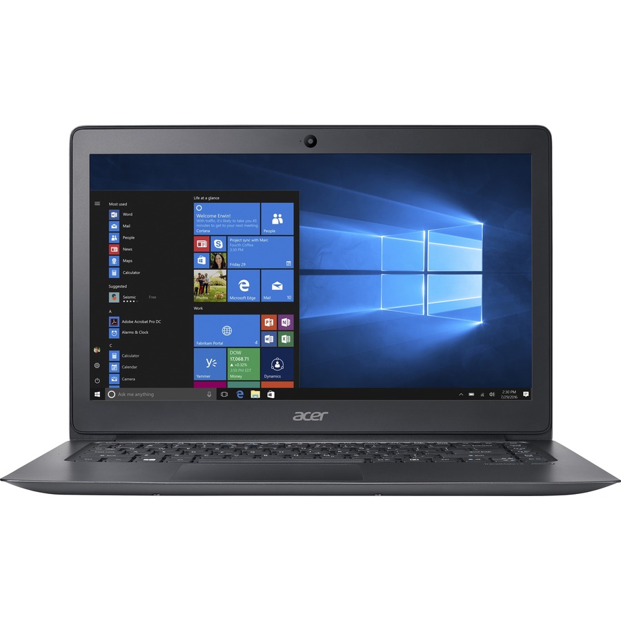 Acer TravelMate X349-M TMX349-M-32PH 14" Notebook - HD - 1366 x 768 - Intel Core i3 i3-6100U Dual-core (2 Core) 2.30 GHz - 4 GB Total RAM - 128 GB SSD