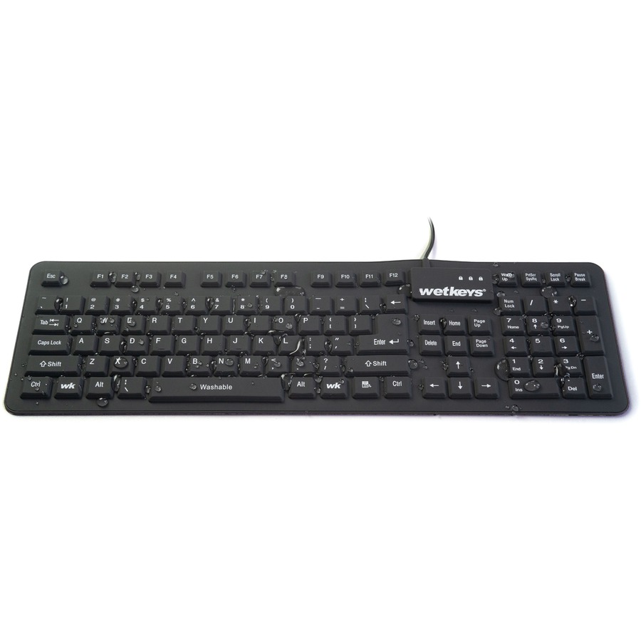 Soft-touch Comfort Silicone Waterproof Keyboard