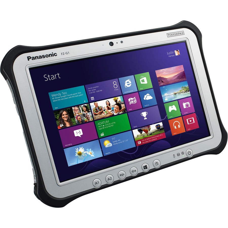 Panasonic Toughpad FZ-G1 FZ-G1P2114VM Tablet - 10.1" - Core i5 6th Gen i5-6300U Dual-core (2 Core) 2.40 GHz - 8 GB RAM - 256 GB SSD - Windows 10 Pro