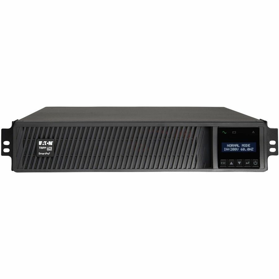 Eaton Tripp Lite series SmartPro 1500VA 1500W 208V Line-Interactive Sine Wave UPS - 8 Outlets, Extended Run, Network Card Option, LCD, USB, DB9, 2U Rack/Tower Battery Backup