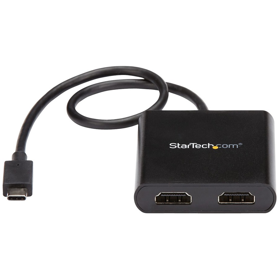 StarTech.com USB-C to Dual HDMI Adapter, USB Type-C Multi-Monitor MST Hub,  Dual 4K 30Hz HDMI Laptop Display Extender/Splitter, Windows - The Office  Point