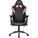 AKRacing Overture Series Gaming Chair, PU Leather, 1D Armrest, 60mm PU Caster, Black & Grey & Red