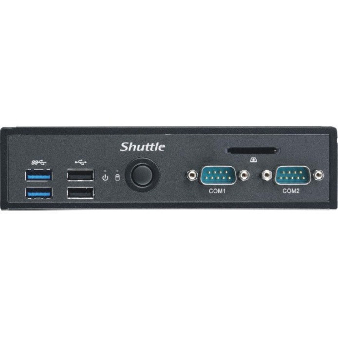 Shuttle XPC DS77U3 Barebone System - Slim PC - Intel Core i3 7th Gen i3-7100U 2.40 GHz