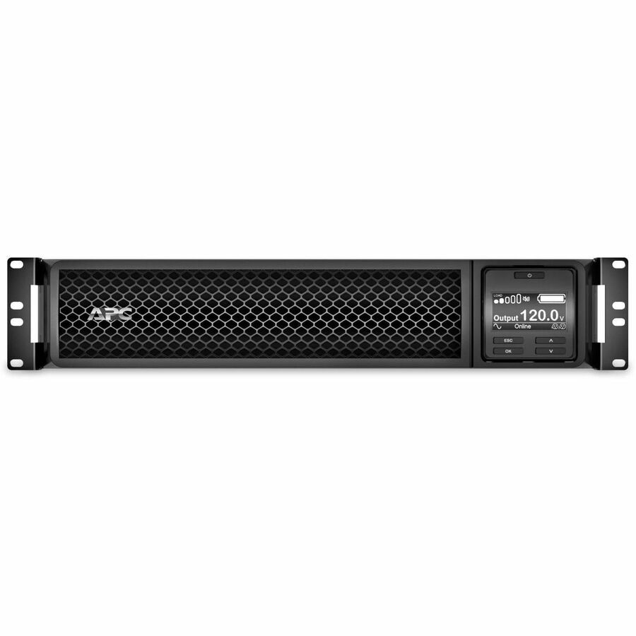APC Smart-UPS On-Line, 1500VA, Rackmount 2U, 120V, 6x NEMA 5-15R outlets, SmartSlot, Extended runtime, W/ rail kit