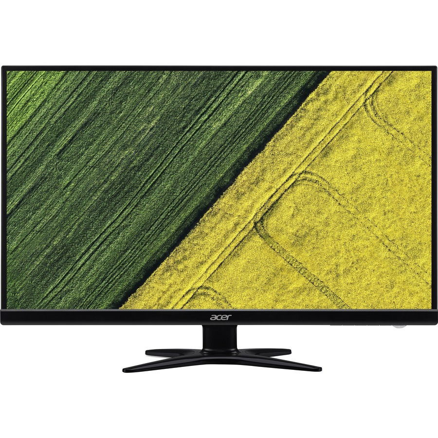 Acer G276HL 27" LED LCD Monitor 16:9 - 4 ms - 1920 x 1080 - 16.7 Million Colors - 300 - 100,000,000:1 - Full HD - Speakers - DVI - HDMI - VGA - 25.80 - Black - MPR II UMHG6AAK03 818224293944