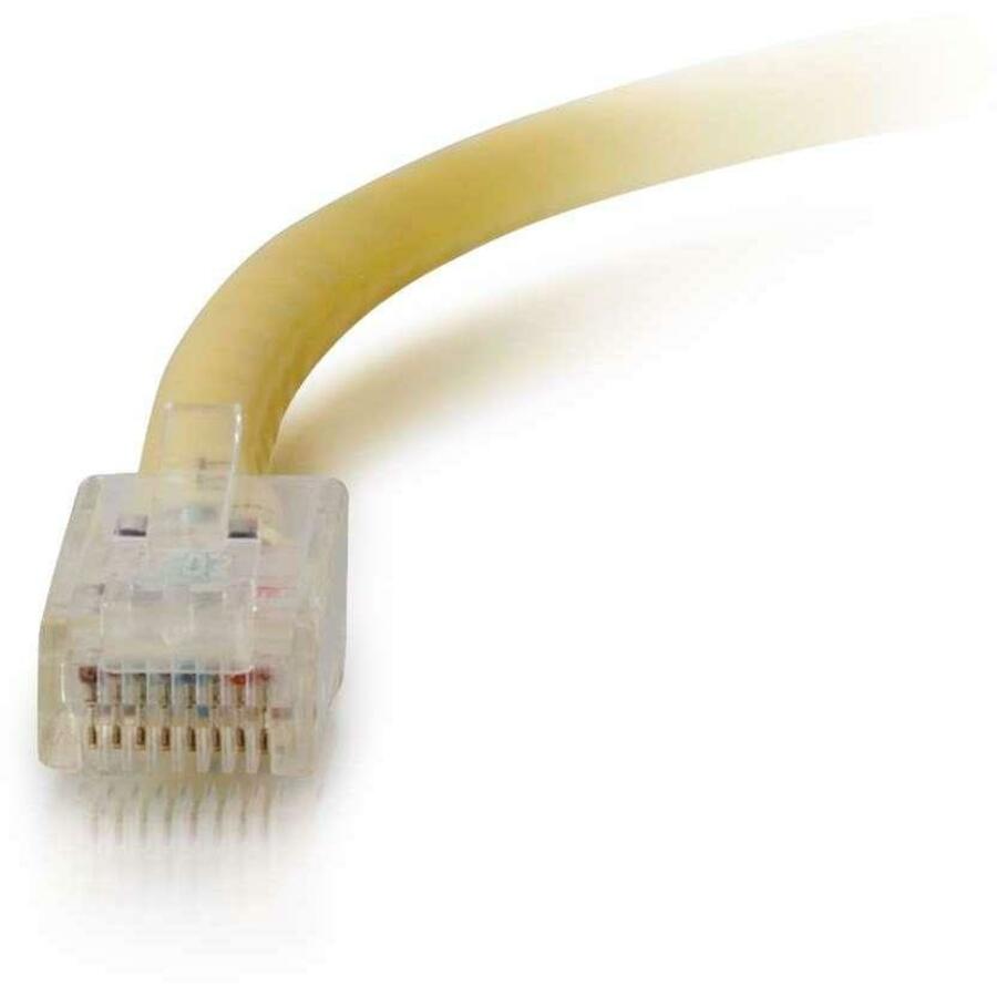 C2G-1ft Cat5e Non-Booted Unshielded (UTP) Network Patch Cable - Yellow