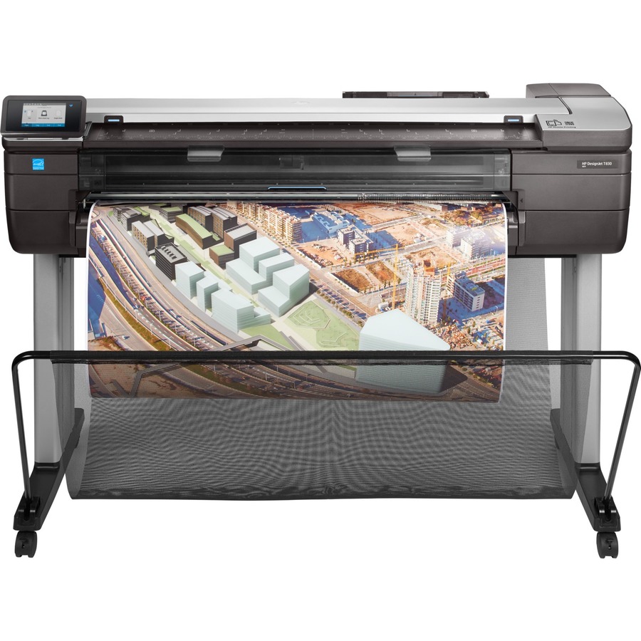 HP Designjet T830 Inkjet Large Format Printer - Includes Printer, Copier, Scanner - 24" Print Width - Color