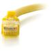 Cables 2 Go 10 ft Cat6 Snagless UTP Unshielded Network Patch Cable - Yellow (27193)