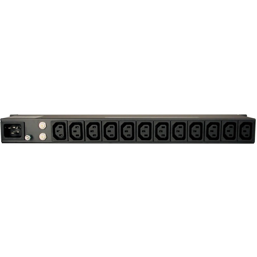 Tripp Lite by Eaton PDU 1.9-3.8kW Single-Phase 120-240V Basic PDU 14 Outlets (12 C13 & 2 C19) C20 16A Input 1U Rack-Mount