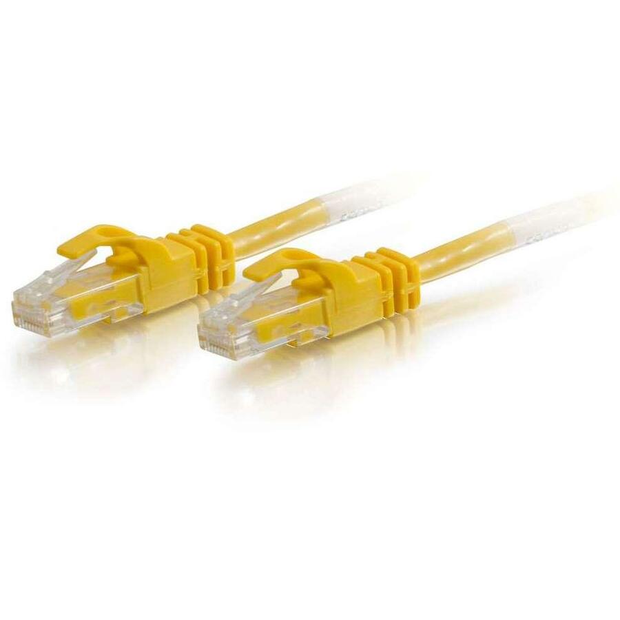 C2G-7ft Cat6 Snagless Crossover Unshielded (UTP) Network Patch Cable - Yellow