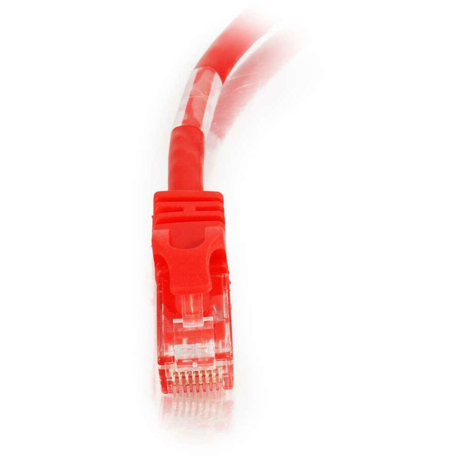 C2G-10ft Cat6 Snagless Crossover Unshielded (UTP) Network Patch Cable - Red