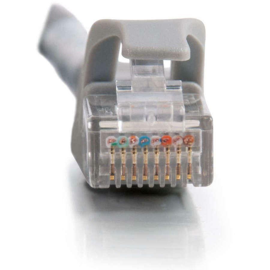 C2G-3ft Cat6 Snagless Crossover Unshielded (UTP) Network Patch Cable - Gray