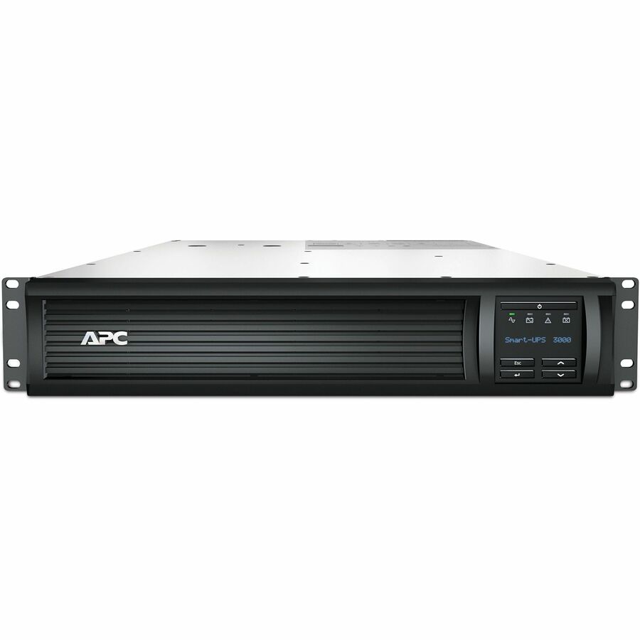 APC Smart-UPS, Line Interactive, 3kVA, Rackmount 2U, 120V, 6x NEMA 5-15R+2x NEMA 5-20R outlets, SmartConnect Port+SmartSlot, AVR, LCD