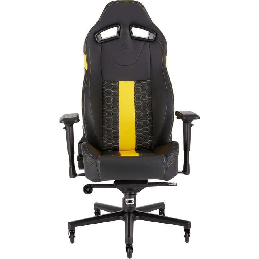 Corsair T2 ROAD WARRIOR Gaming Chair - Black/Yellow