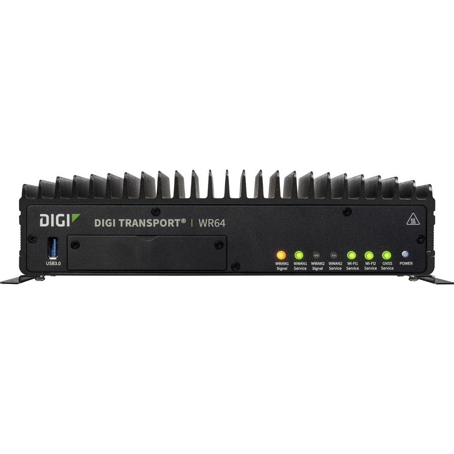 Digi TransPort WR64 Wi-Fi 5 IEEE 802.11ac Cellular Modem/Wireless Router - TAA Compliant