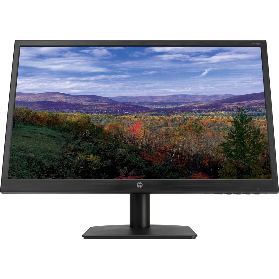HP 22yh Full HD LCD Monitor - 16:9 - Black