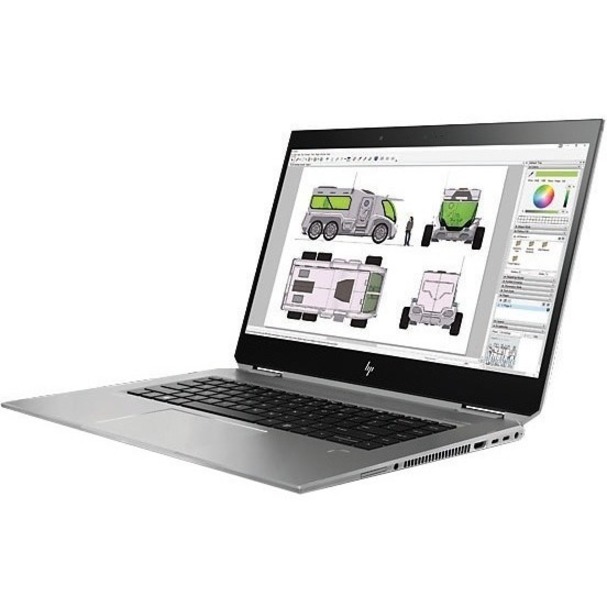 HP ZBook Studio x360 G5 15.6" Touchscreen Convertible 2 in 1 Mobile Workstation - 4K UHD - 3840 x 2160 - Intel Core i7 8th Gen i7-8750H Hexa-core (6 Core) 2.20 GHz - 16 GB Total RAM - 512 GB SSD