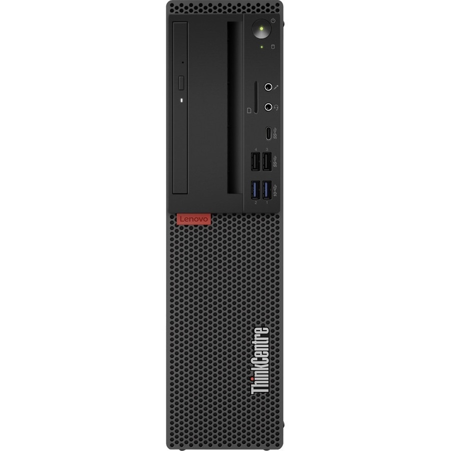 Lenovo ThinkCentre M720s 10ST0026US Desktop Computer - Intel Core i3 8th Gen i3-8100 3.60 GHz - 8 GB RAM DDR4 SDRAM - 128 GB SSD - Small Form Factor - Raven Black