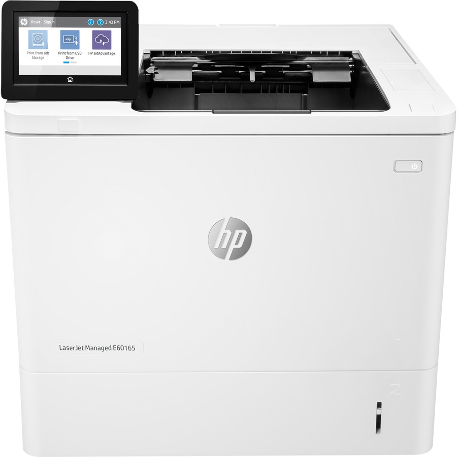 HP LaserJet Managed E60165 E60165dn Desktop Laser Printer - Monochrome