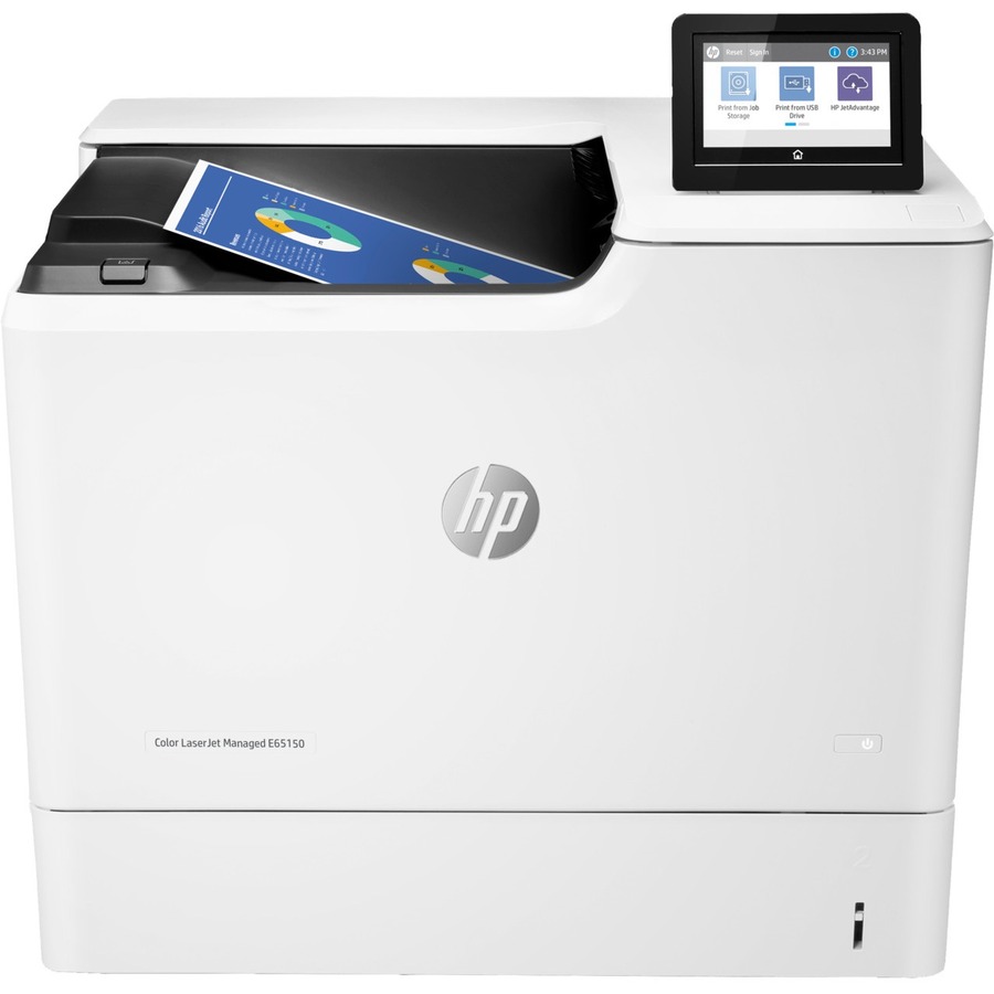 HP LaserJet Managed E65150 E65150dn Desktop Laser Printer - Color