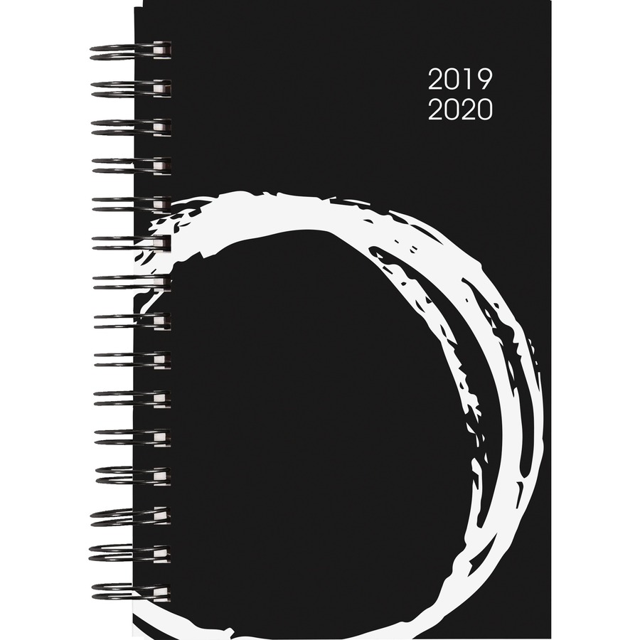 Picture of Blueline Weekly/Monthly Academic Planner - Black & White Design