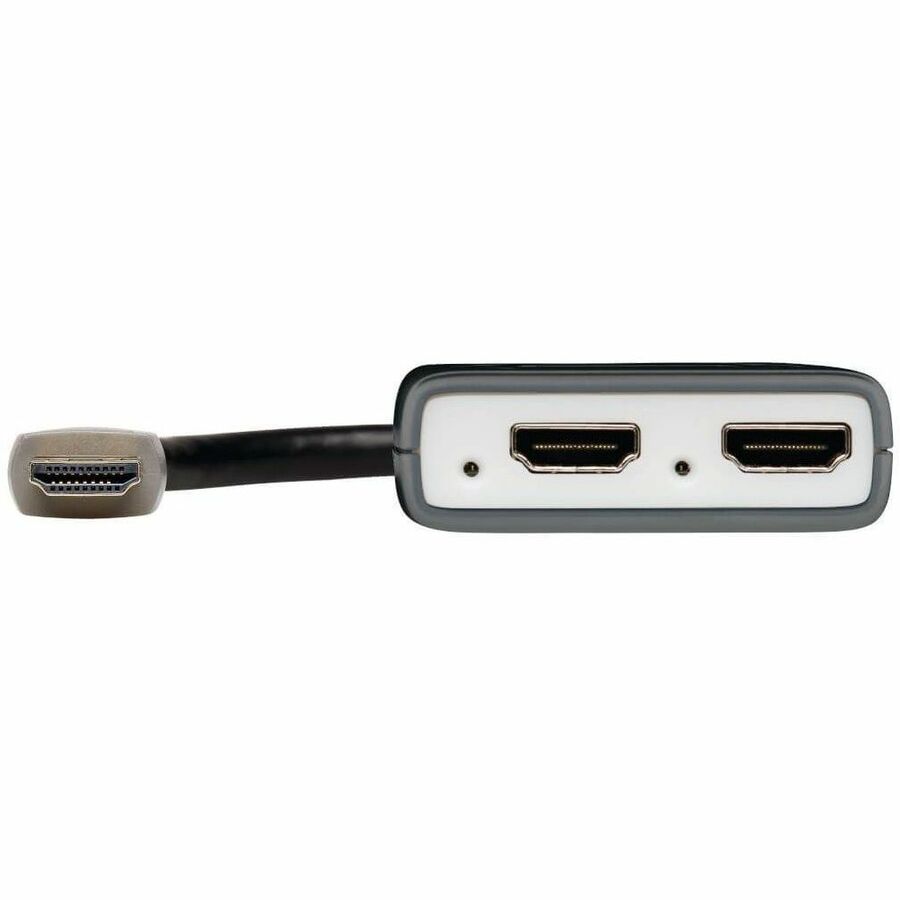 Eaton Tripp Lite Series 2-Port HDMI Splitter - 4K @ 60 Hz, 4:4:4, Multi-Resolution Support, HDR, HDCP 2.2, USB Powered, TAA