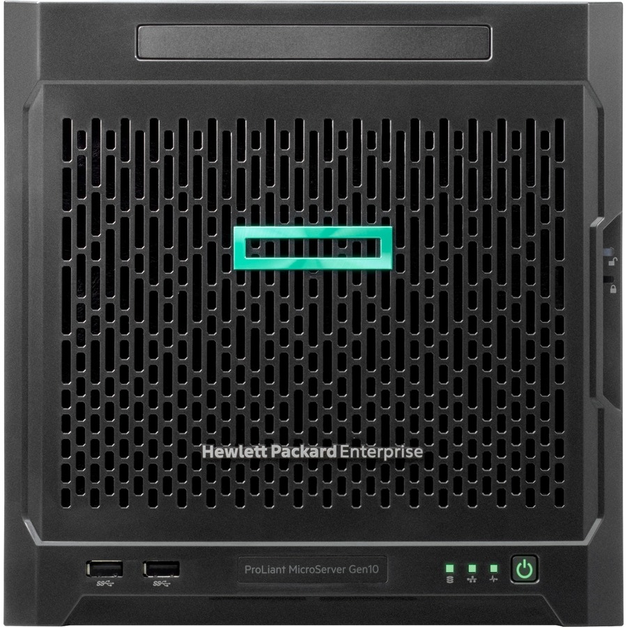 HPE ProLiant MicroServer Gen10 Ultra Micro Tower Server - 1 x AMD Opteron 1.80 GHz - 8 GB RAM - Serial ATA/600 Controller