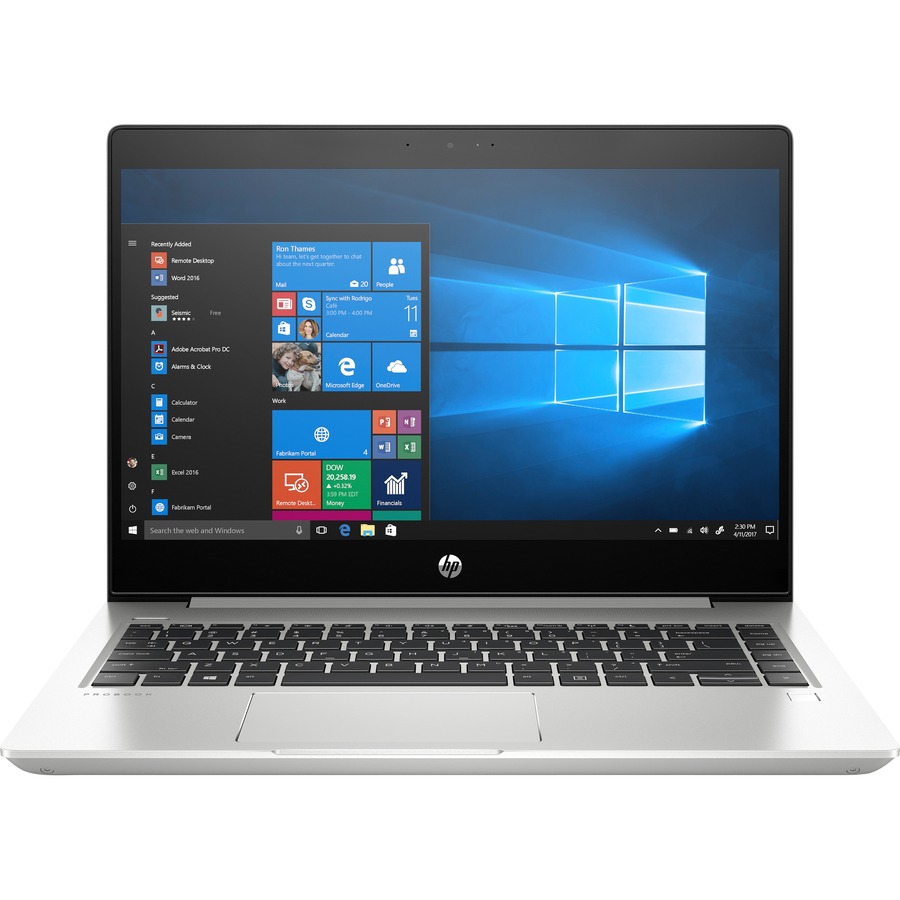 HP ProBook 445R G6 14" Notebook - 1920 x 1080 - AMD Ryzen 7 3700U Quad-core (4 Core) 2.30 GHz - 16 GB Total RAM - 256 GB SSD - Pike Silver Aluminum