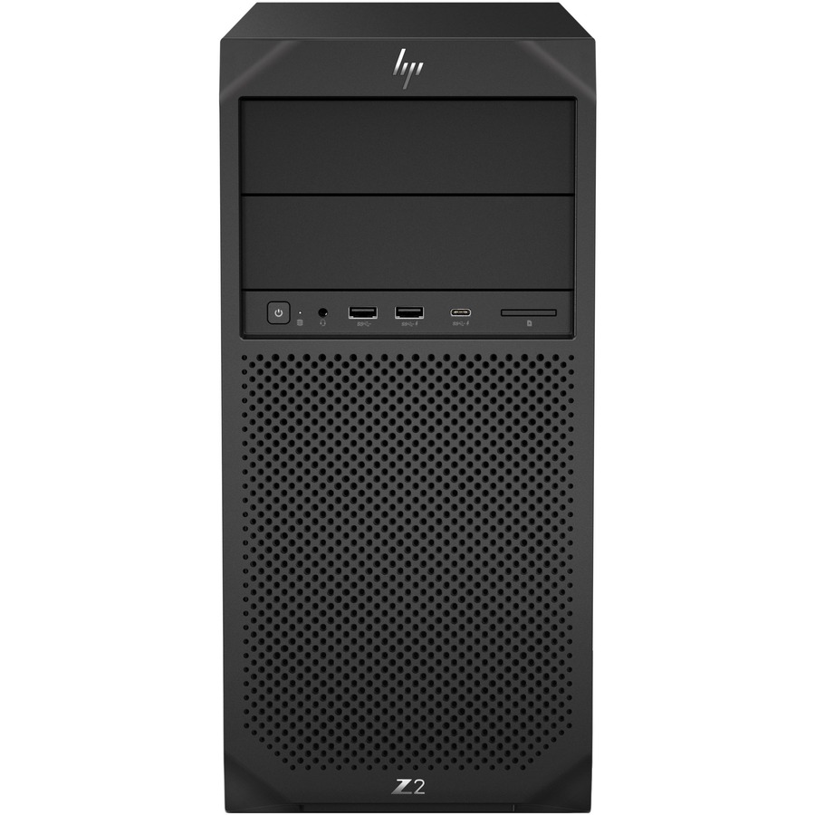 HP Z2 G4 Workstation - 1 x Intel Xeon Quad-core (4 Core) E-2244G 3.80 GHz - 16 GB DDR4 SDRAM RAM - 512 GB SSD - Mini-tower - Black