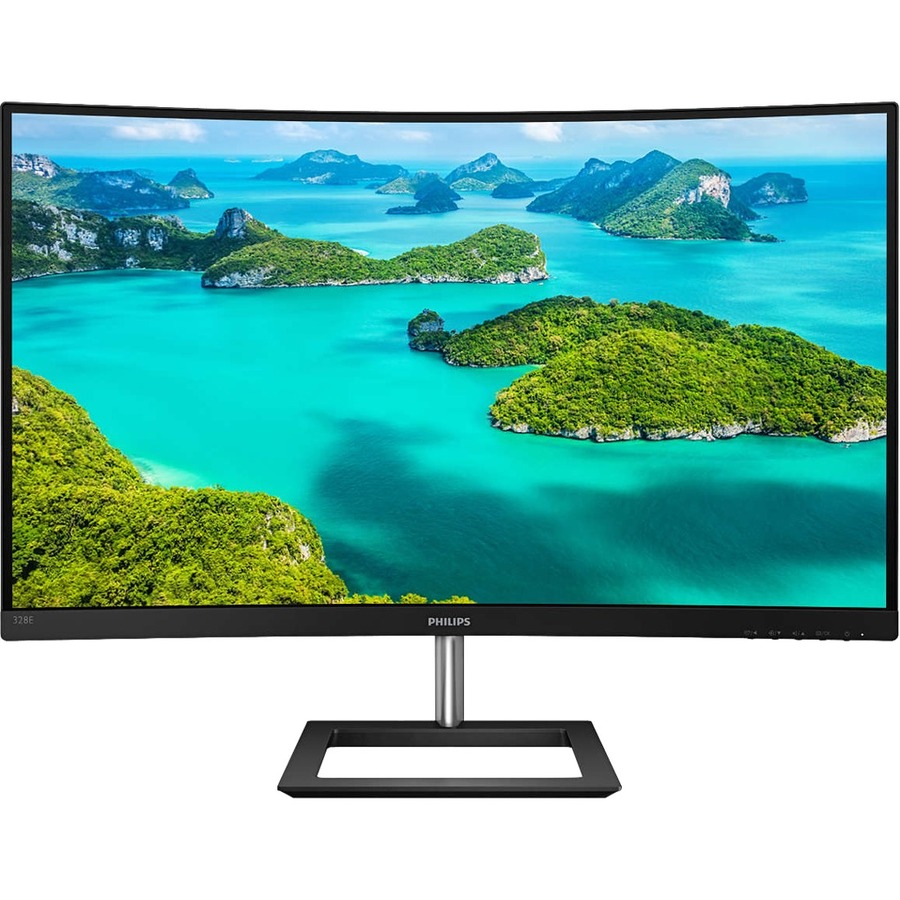 Philips 328E1CA 32" (812.80 mm) Class 4K UHD Curved Screen LCD Monitor - 16:9 - Black, Textured Black