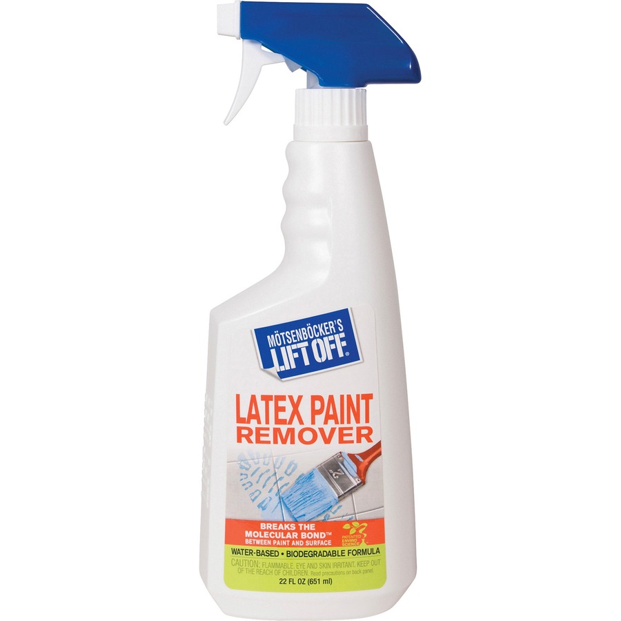 Mötsenböcker's Lift Off Latex Paint Remover - Spray - 22 fl oz (0.7 quart)  - 6 / Carton - White - Thomas Business Center Inc