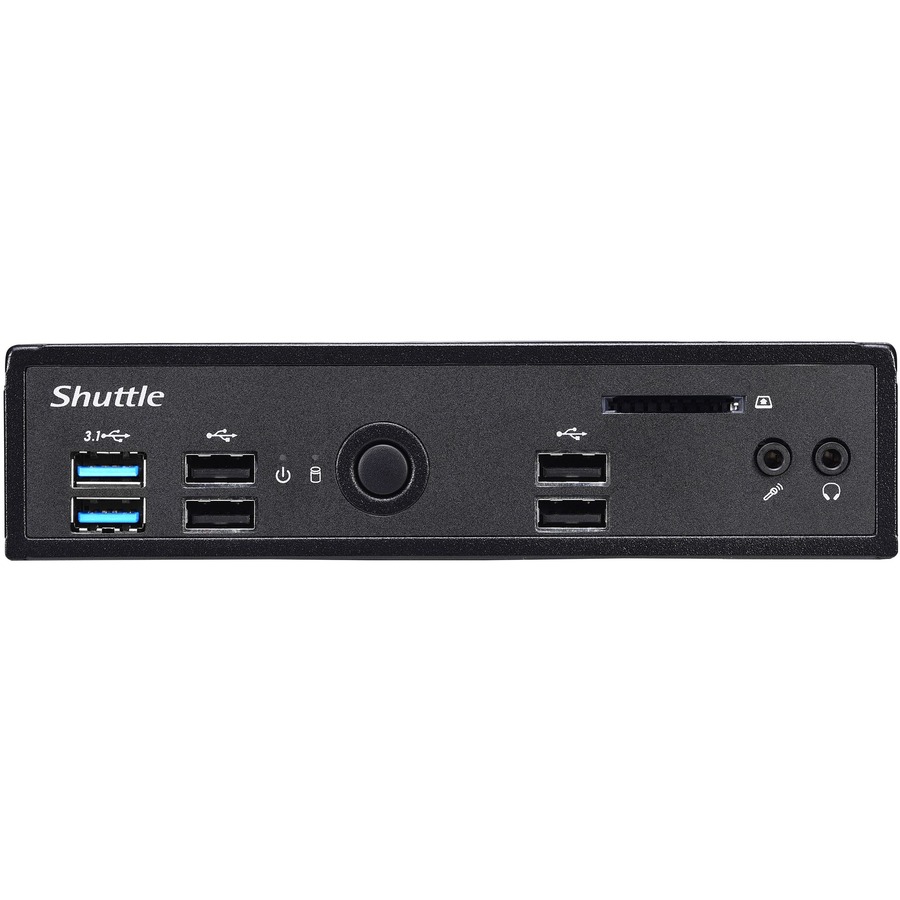 Shuttle XPC slim DS10U Barebone System - Slim PC - Intel Celeron 4205U 1.80 GHz