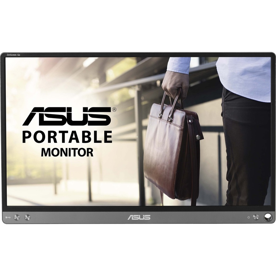 Asus ZenScreen MB16ACE 16" Class Full HD LCD Monitor - 16:9 - Dark Gray