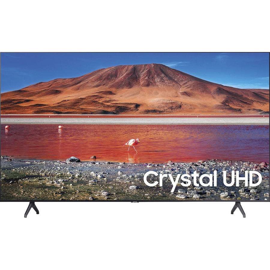 Picture of Samsung Crystal TU7000 UN65TU7000F 64.5" Smart LED-LCD TV 2020 - 4K UHDTV - Titan Gray, Black