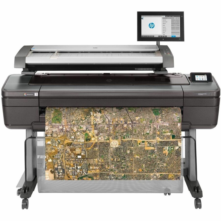 HP DesignJet HD Pro PostScript Inkjet Large Format Printer - Includes Printer, Scanner, Copier - 44" Print Width - Color