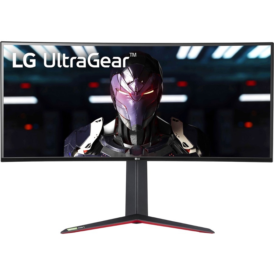 LG UltraGear 34GN85B-B 34" Class UW-QHD Curved Screen Gaming LCD Monitor - 21:9 - Matte Black