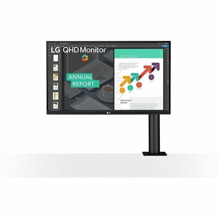 LG 27BN88Q-B 27" Class LCD Monitor - 16:9 - Textured Black