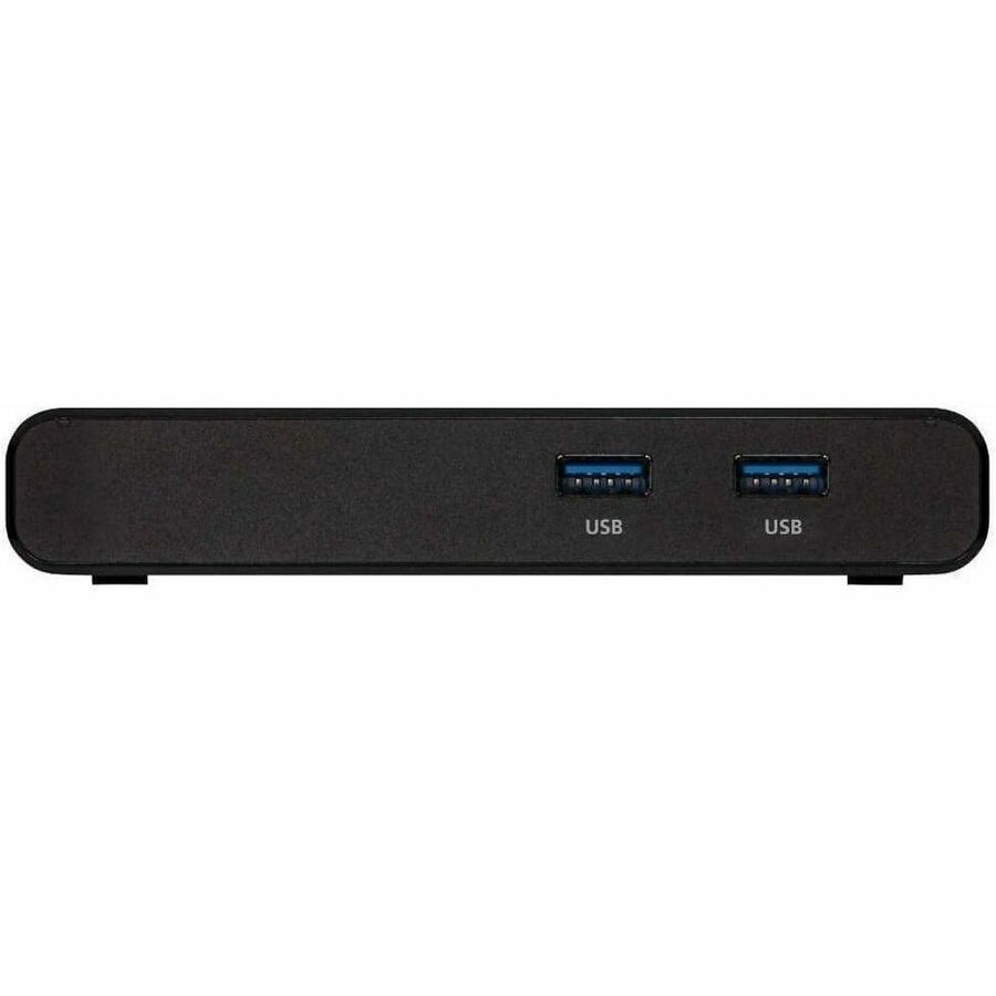 Tripp Lite by Eaton 2-Port USB-C KVM Dock - 4K HDMI USB 3.2 Gen 1 USB-A Hub Remote Selector 85W PD Charging Black