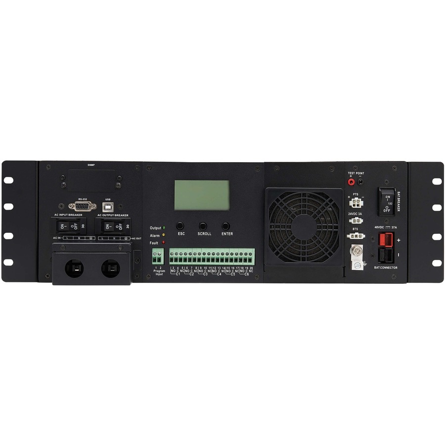 Tripp Lite by Eaton UPS 120VAC 24VDC 1500VA 1200W Extreme Temperature Network UPS for Industrial and Traffic Networks 3U Hardwire