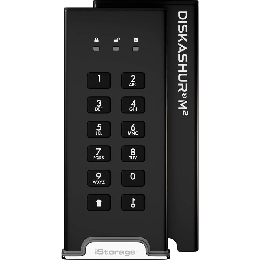 iStorage diskAshur M2 SSD 1 TB | PIN authenticated | hardware encrypted | USB 3.2 | Ultra-fast | FIPS compliant | Rugged & Portable. IS-DAM2-256-1000