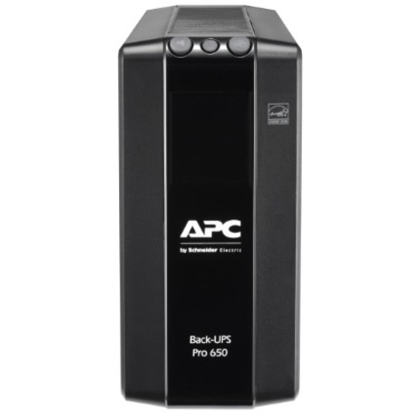 APC by Schneider Electric Back-UPS Pro BR650MI 650VA Tower UPS