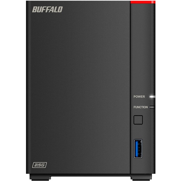 Buffalo LinkStation 710D 8TB Hard Drives Included (1 x 8TB, 1 Bay)