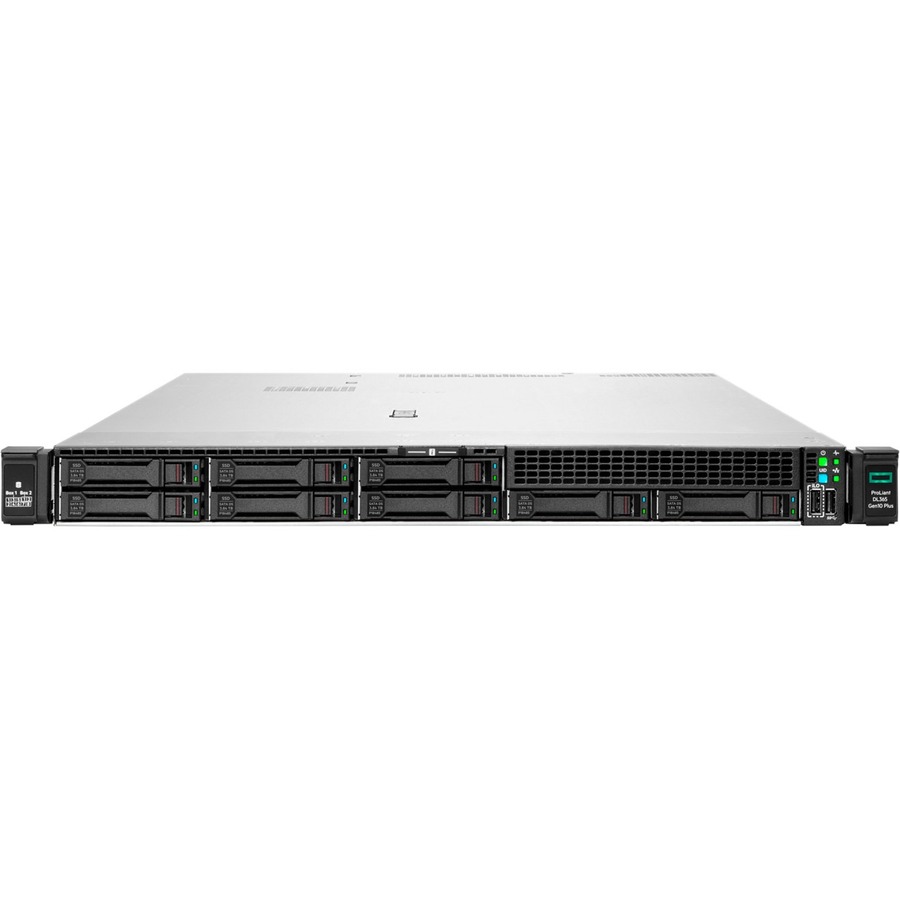 HPE ProLiant DL365 G10 Plus 1U Rack Server - 1 x AMD EPYC 7262 3.20 GHz - 32 GB RAM - 12Gb/s SAS Controller
