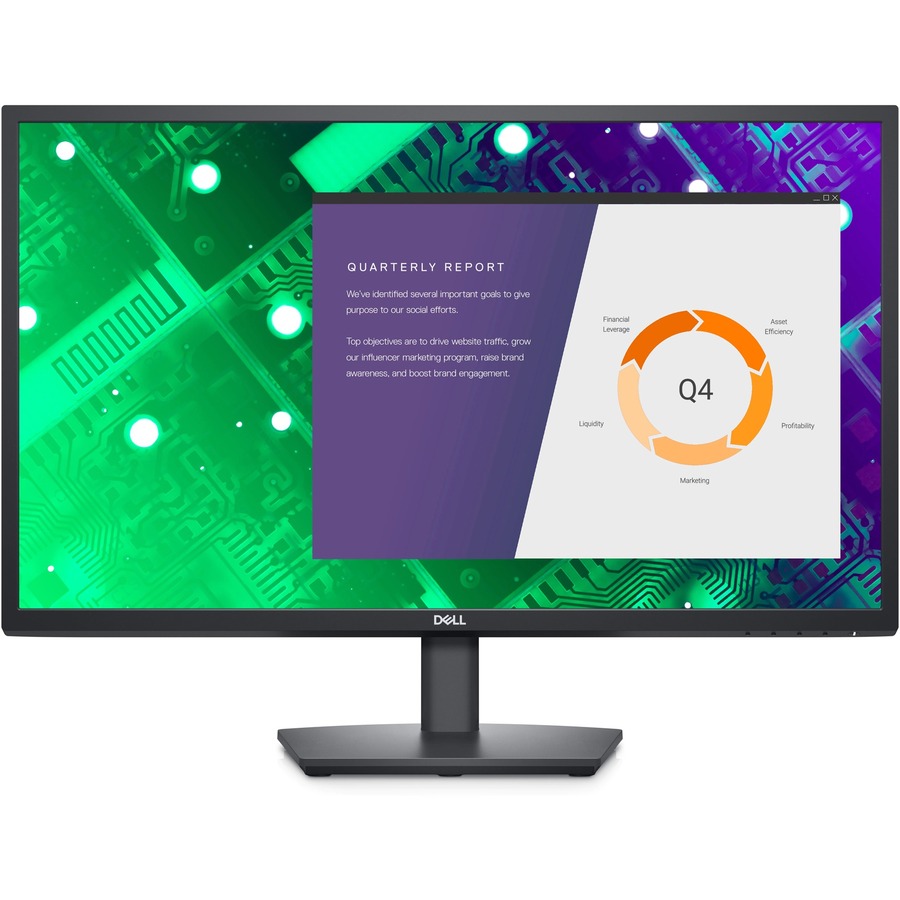 Dell E2722HS 27" Class LCD Monitor - Black - 27" Viewable - Thin Film Transistor (TFT) - LED Backlight